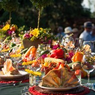 Table of food